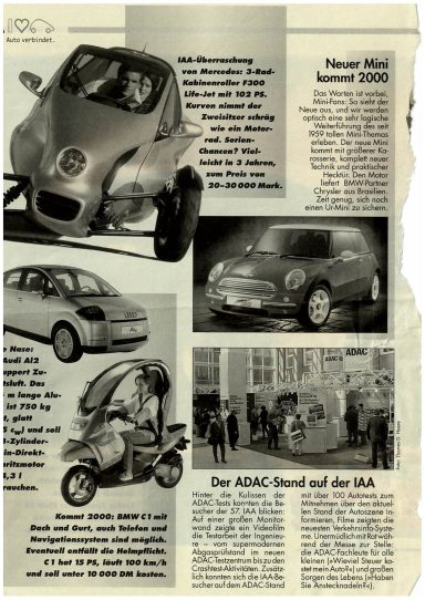 ADAC Motorwelt / NEUER Mini